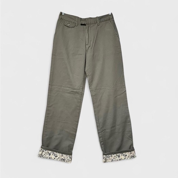 Flannel Lined 100% Cotton Women’s Khaki Pants - Picture 1 of 4